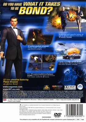 007 - Nightfire box cover back